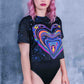 Cosmic Love Cropped Tee - 60% OFF