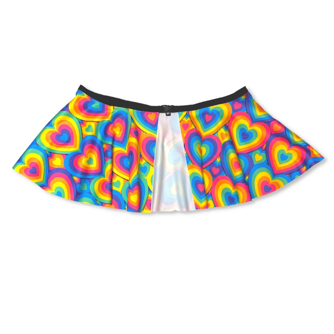 Positive Vibrations Ultra Mini Buckle Skirt - 30% OFF
