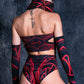 Red Dragon Cut Out Top