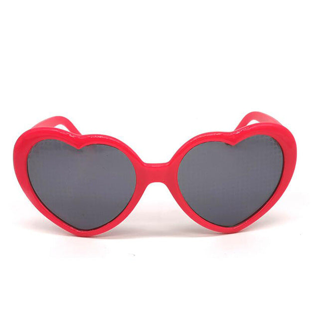 Heart Diffraction Sunglasses - 60% OFF